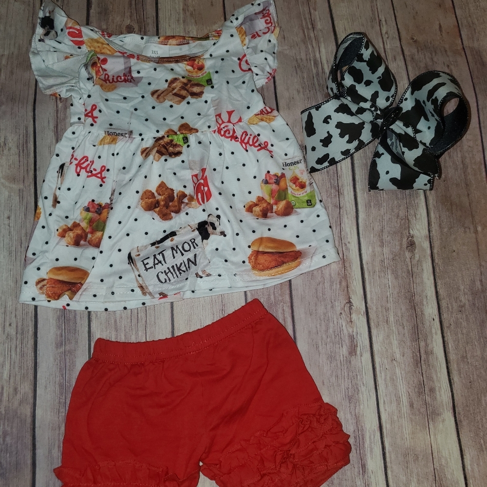 Brand new Chick fil A outfit